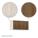 Ver imagem 2 de Armário Aéreo De Cozinha 80cm 2 Portas Linea Pátina C/Avelã