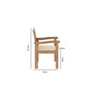 Ver imagem 3 de Mesa Oitavada em Madeira Maciça Ombrelone Alvorada