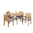 Ver imagem 4 de Mesa Oitavada em Madeira Maciça Ombrelone Alvorada