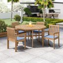 Ver imagem 1 de Mesa Oitavada em Madeira Maciça Ombrelone Alvorada