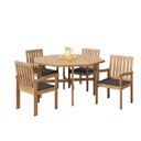 Ver imagem 4 de Mesa Oitavada em Madeira Maciça Ombrelone Alvorada