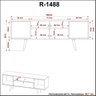 Rack para TV até 60 Polegadas 160cm R1488 - 5