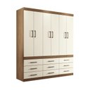 Ver imagem 3 de Guarda-roupa Star 6 Portas 9 Gavetas