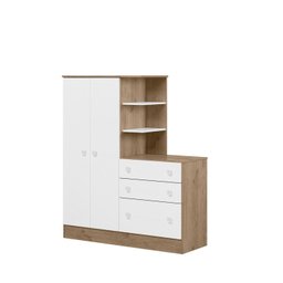 Guarda-roupa com Cômoda Doce Sonho - 4