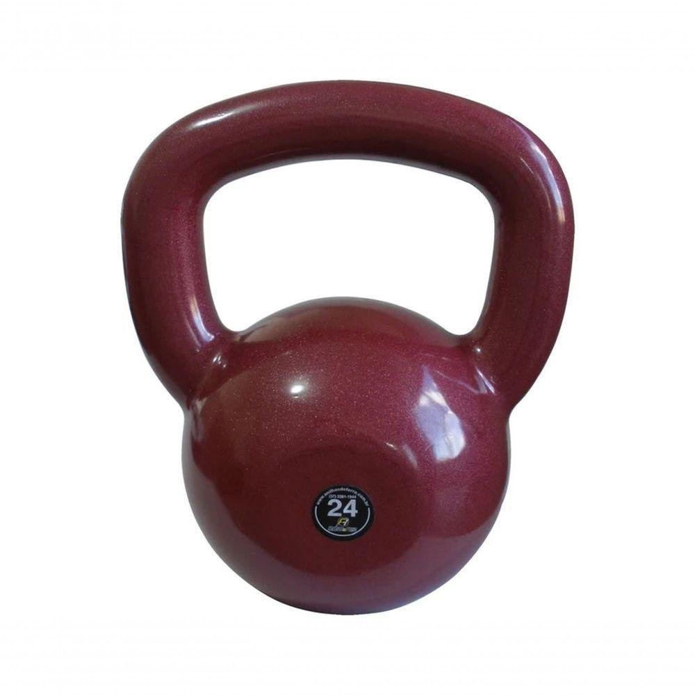 Kettlebell Emborrachado 24 Kg - Treinamento Funcional