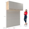 Quarto Modulado 3 Guarda Roupas 2 Mesas de Cabeceira 1 Módulo Ponte Aéreo San Diego - 14