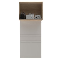Dormitório Modulado 5 Peças 3 Guarda Roupas 1 Mesa de Cabeceira 1 Módulo Ponte San Diego - 18