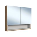Ver imagem 3 de Armário Espelheira para Banheiro Helena com 2 Portas e 1 Nicho