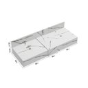 Ver imagem 4 de Bancada em Porcelanato 120cm Ripy para Cuba de Apoio Yescasa Branco/Calacata