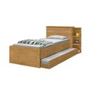 Ver imagem 1 de Cama Solteiro com Baú 2 Gavetas e Cama Auxiliar Jade