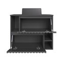 Ver imagem 2 de Gabinete de Banheiro Suspenso 75cm Luiza com 2 Portas Basculante com Cuba