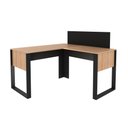 Ver imagem 2 de Painel Divisor de Mesa 110cm Tecnomobili Preto - Me4183