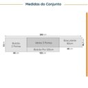 Ver imagem 3 de Cozinha Modulada 4 Peças com Tampo 2 Aéreos e 2 Balcões Ipanema CabeCasa MadeiraOriginals