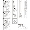 Ver imagem 6 de Kit Jogo Marcação Linha Giz 15m Vermelho Pedreiro Gesseiro com Nível | Fertak