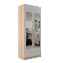 Guarda-roupa Modulado 2 Portas com Espelho e 2 Gavetas San Diego - 3