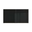 Ver imagem 2 de Armário Aéreo Madesa Lux 120cm 2 Portas Branco Preto
