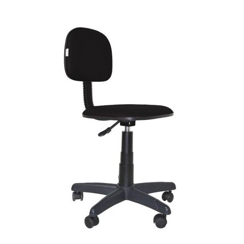 Cadeira Secretaria Giratoria Polo - Couro SinteticoCorano - Preto