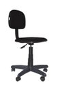 Ver imagem 1 de Cadeira Secretaria Giratoria Polo - Couro SinteticoCorano - Preto