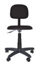 Ver imagem 2 de Cadeira Secretaria Giratoria Polo - Couro SinteticoCorano - Preto