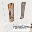 Ver imagem 7 de Guarda-Roupas Bebê 4 Portas com Janela e 3 Gavetas 100% MDF Lana Espresso Móveis Branco Brilho