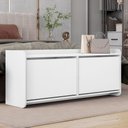 Ver imagem 2 de Sapateira 2 Portas Dinamo Zagreb Branco