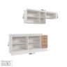 Cozinha Modulada 4 Peças com Tampo 2 Aéreos e 2 Balcões Ipanema CabeCasa MadeiraOriginals - 5