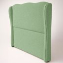 Ver imagem 4 de Cabeceira Cama Box Solteiro 90cm Aurora Estofada Boucle com Sapatas Plásticas Linha Premium