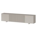 Ver imagem 2 de Rack para TV até 75 Polegadas 210x51cm Portas Ripadas Aruá CabeCasa MadeiraOriginals