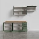 Ver mais imagens de Cozinha Modulada 4 Peças com Tampo 2 Aéreos e 2 Balcões Ipanema CabeCasa MadeiraOriginals