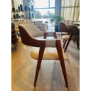 Ver imagem 4 de Sala de Jantar Tampo Orgânico com 8 Cadeiras 2,20x1,10m - Florença - Art Salas