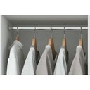 Ver imagem 4 de Guarda Roupa Casal 8 Portas e 4 Gavetas C/ Pés Nápoles Jatoba - Santos Andirá