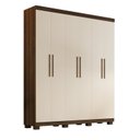 Ver imagem 3 de Guarda-roupa Sevilha 6 Portas 2 Gavetas