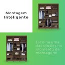 Ver imagem 5 de Guarda-roupa Sevilha 6 Portas 2 Gavetas