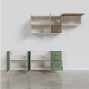 Ver mais imagens de Cozinha Modulada 4 Peças sem Tampo 2 Aéreos e 2 Balcões 2 Portas Ipanema CabeCasa MadeiraOriginals