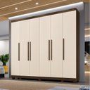 Ver imagem 1 de Guarda-Roupa Casal Atlanta 6 Portas 6 Gavetas