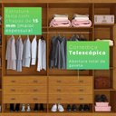 Ver imagem 6 de Guarda-Roupa Casal Atlanta 6 Portas 6 Gavetas Marrom/Cinamomo