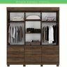 Guarda-roupa Londres com Espelho e 9 Gavetas - 2
