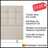 Cabeceira Estofada Cama Box Casal 140cm Julia Suede Bege - 2