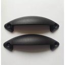 Ver imagem 2 de Puxador para Cama Box Bau Comoda, Moveis de Madeira em Geral Preto com 20 Unidades com Parafusos