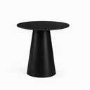 Ver imagem 3 de Mesa de Apoio em Lâmina Natural de Tauari Design Contemporâneo Desirée Oona Design Preto