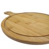 Tabua Redonda de Bambu para Frios e Petiscos - 2