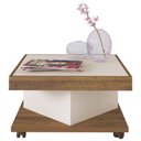 Ver imagem 4 de Mesa de Centro Saara Pinho / Off White