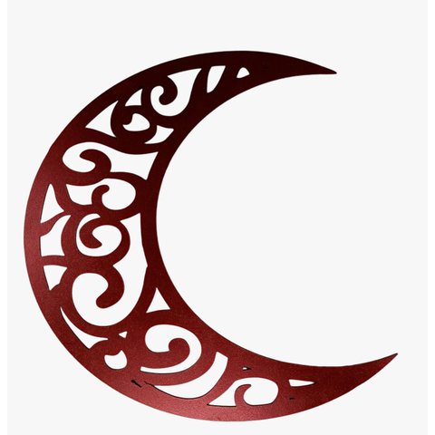 Lua Crescente: Vermelho