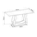 Ver imagem 4 de Mesa de Jantar Retangular Wanda com 6 Cadeiras Madeira Maciça Vegas 