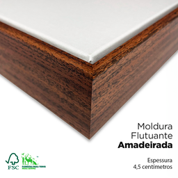 Quadro Abstrato Duo em Arte Moderna Elegante Bege com Cinza - 3