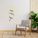 Ver imagem 6 de Pendente Led Spin 3000K 18W Metal Preto SL Iluminação