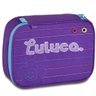 Kit Mochila Escolar de Rodinhas Luluca com Lancheira e Estojo Roxo - 3