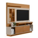 Ver imagem 4 de Estante Ripado para TV até 60 Polegadas com LED MDF 200CMX181CM Eldorado 2.0 Marrom