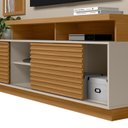 Ver imagem 7 de Estante Ripado para TV até 60 Polegadas com LED MDF 200CMX181CM Eldorado 2.0 Marrom