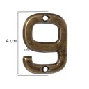 Ver imagem 2 de Número 9 Residencial Pequeno Para Apartamento Envelhecido